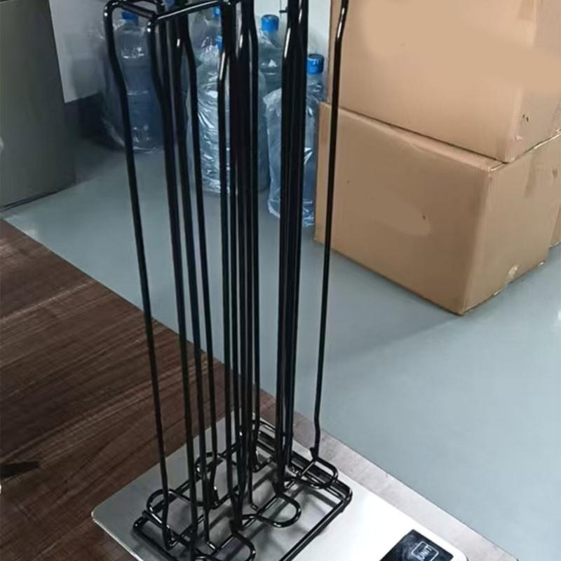 Elegant Iron Constructed Coffee Pod Display Rack With Capacity For 60 Unit Ideal Gift Coffee Enthusiasts Stylish Functional