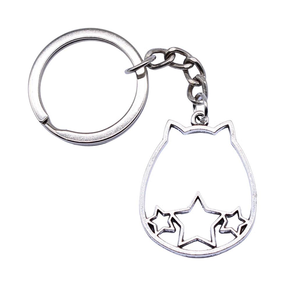 Poultry Farm Chicken Rooster Keychain for Men High Quality Initial New Year Gift Hip Hop Bag Accessory