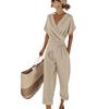Two Piece Sets For Women Casual Short Sleeve Shirts And Short Pants