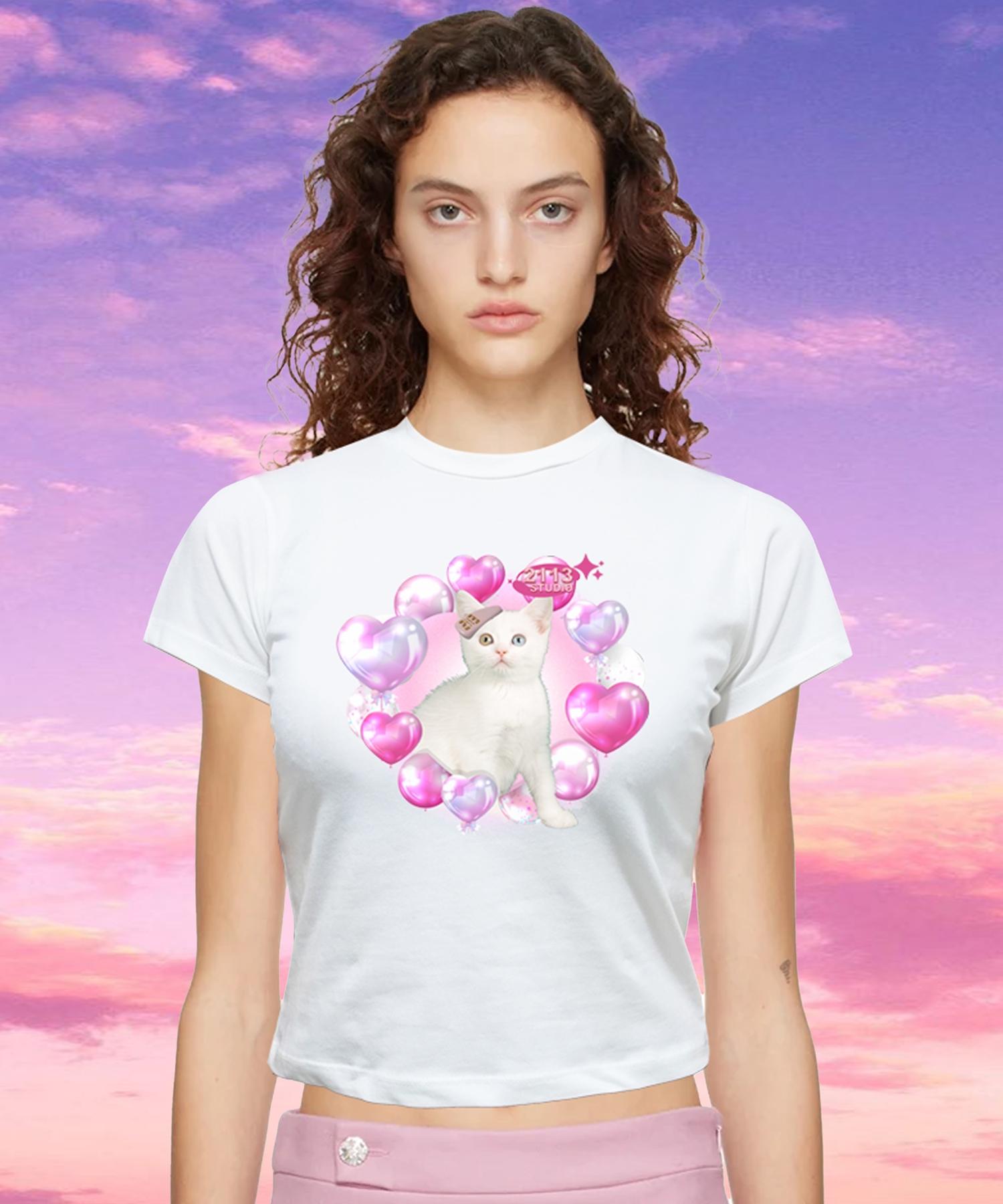 2113 Studio Ep2 Aero Crop T-Shirt 7 White/Crop Fit
