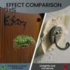 Colgadores de plantas de pared resistentes, ganchos metálicos para exteriores, soportes para linternas, macetas y comederos para pájaros.