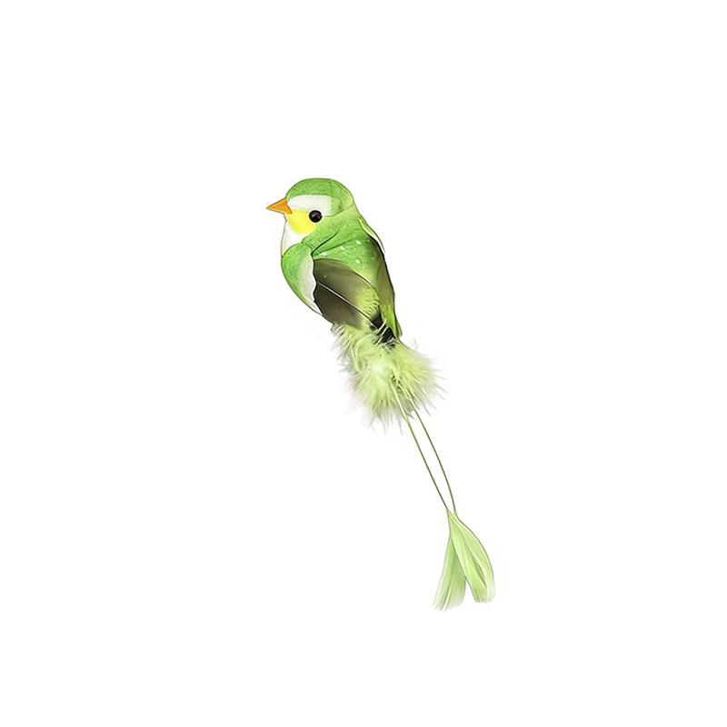 Cute Artificial Birds Fake Foam Animal Simulation Feather Birds Models Tit DIY Craft Home Garden Ornament Decoration