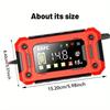 EAFC 12V 15A Smart Car Battery Charger, Color Screen Smart Fully Automatic Battery Charger Maintainer Trickle Charger