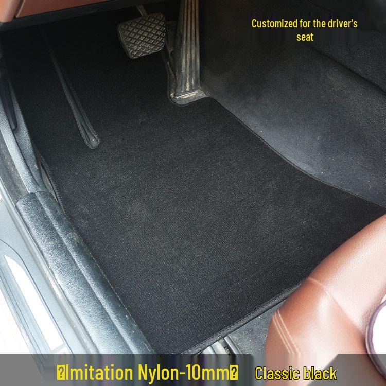 3D Surround Car Floor Mat - Main Driver, Anti-Slip, Suede, Universal Fit