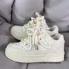 Men's 2025 Casual Sneakers: Summer Campus White Shoes, Couple Style, Thick Sole German Trainers