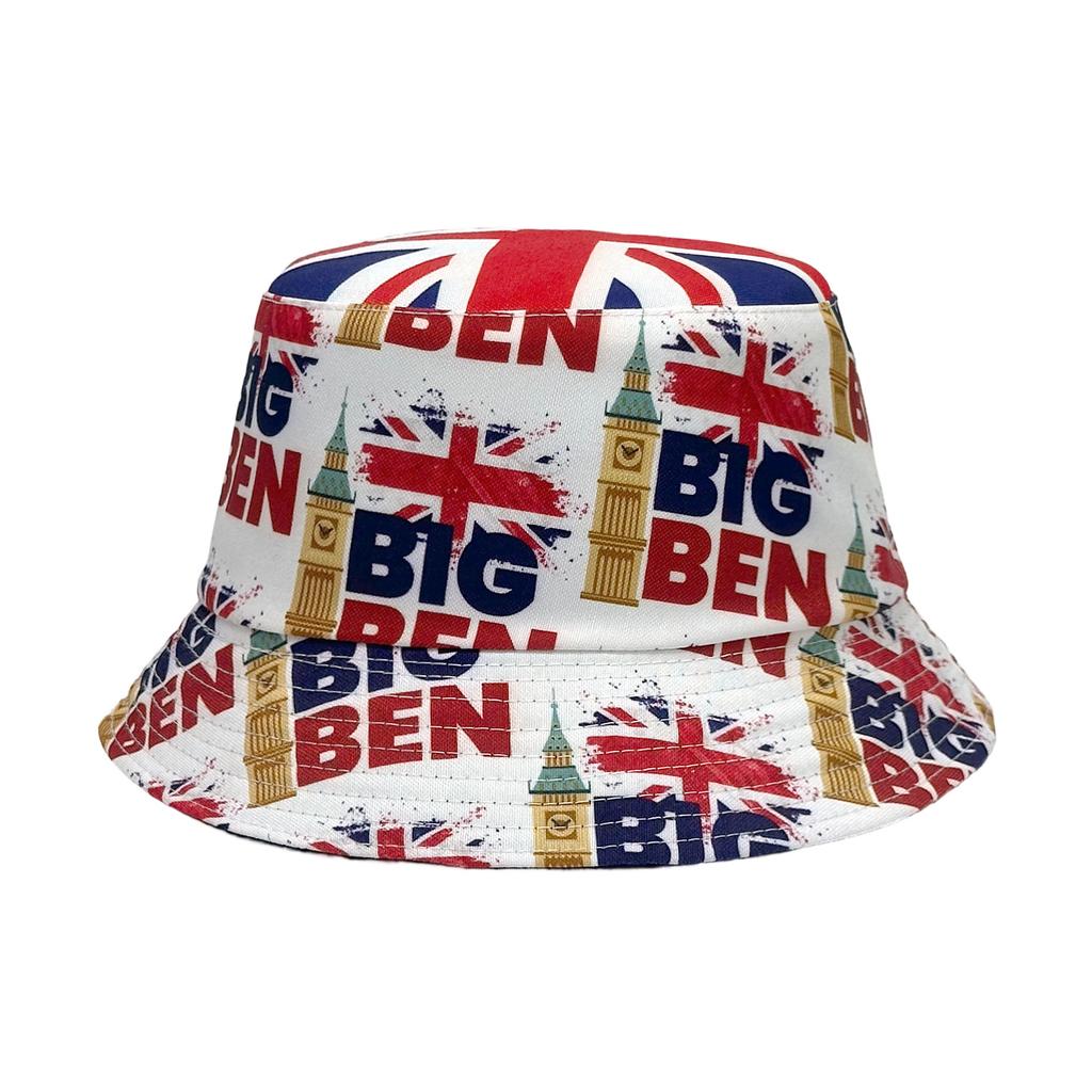 Fisherman's Hat for Spring/Summer Sports, Soccer, and Basketball Events with National Flag Design
