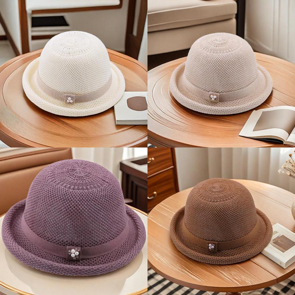 Womens Mesh Top Sun Hat For Outdoor Sunblock Breathable Summer Fashion Summer Wear