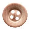 5Pcs Wooden Four-Eye Button Knitted Cardigan Shirt Sleeve Collar Buttons Children'S Clothing Versatile Clothes Decorative Wooden Buttons