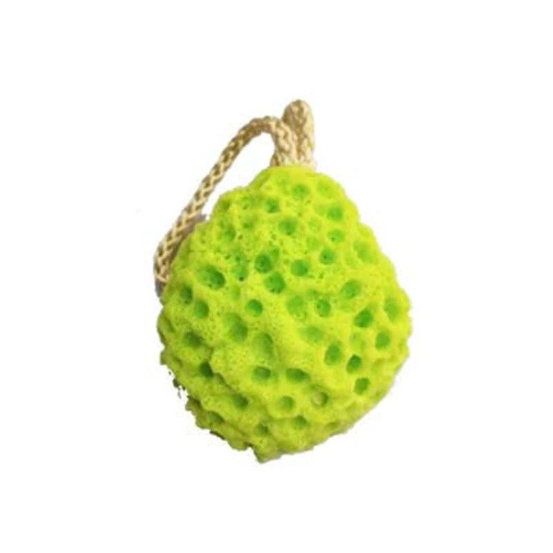 Nova esponja macia para banho e chuveiro, esponja de limpeza corporal, esfoliante para banho e chuveiro, spa, lavagem facial, esponja de limpeza, escova de banheiro