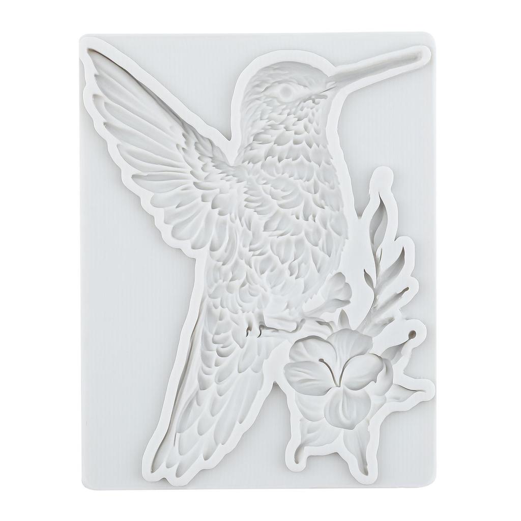 Vogel Silikonformen Vogel Fondantform Kuchen Dekorationswerkzeuge Cupcake Topper Schokolade Süßigkeiten Handwerk Gum Paste Polymer Clay