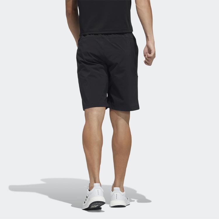 Adidas Fi 3-Stripes Training Shorts Men Bottoms Black GP0945