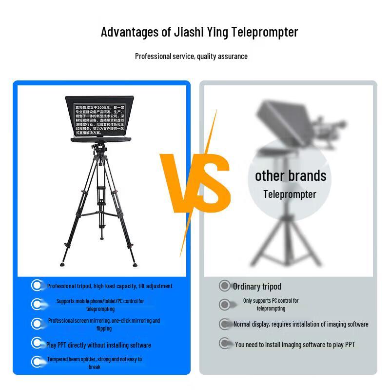 JiaShiYing JS32PLUS 32-inch Single Screen Teleprompter