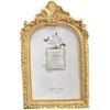 6-inch Vintage Gold Carved Photo Frame Painting Resin Wall Mural Crafts Home Room Desktop Decor Cafe Hotel Wall Accessories Art
