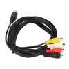 4.9ft Audio Cable Connector Professional Conversion Cord Durable DIN 5 Pin to 4RCA Cord  Home Audio