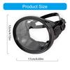 Oval Aquatics Diving Snorkel Mask | Scuba Snorkel Masks Goggles for Scuba Diving Snorkeling Freediving and Swimming