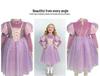 Elsa Princess Dress for Girls - Spring/Autumn Birthday Puffy Skirt