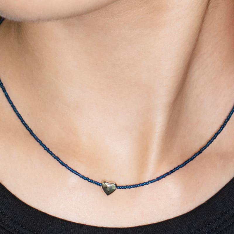 OURPIERRE ROMANTIC NECKLACE BLUE