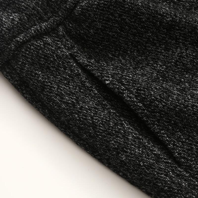 Women's Wool Blend Straight-Leg Casual Trousers