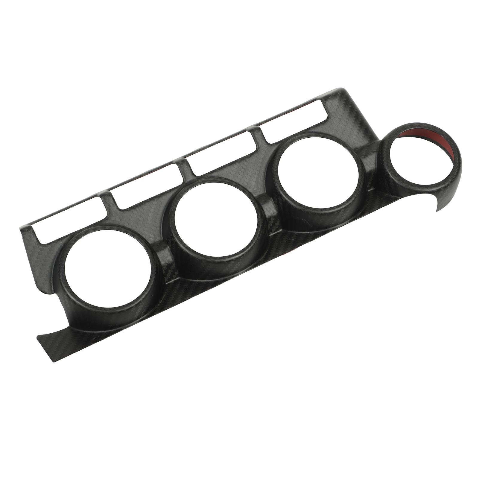 

AC Control Panel Trim Cover Dry Carbon Dashboard Condition Button Panel Frame Decal for GR86 2022+