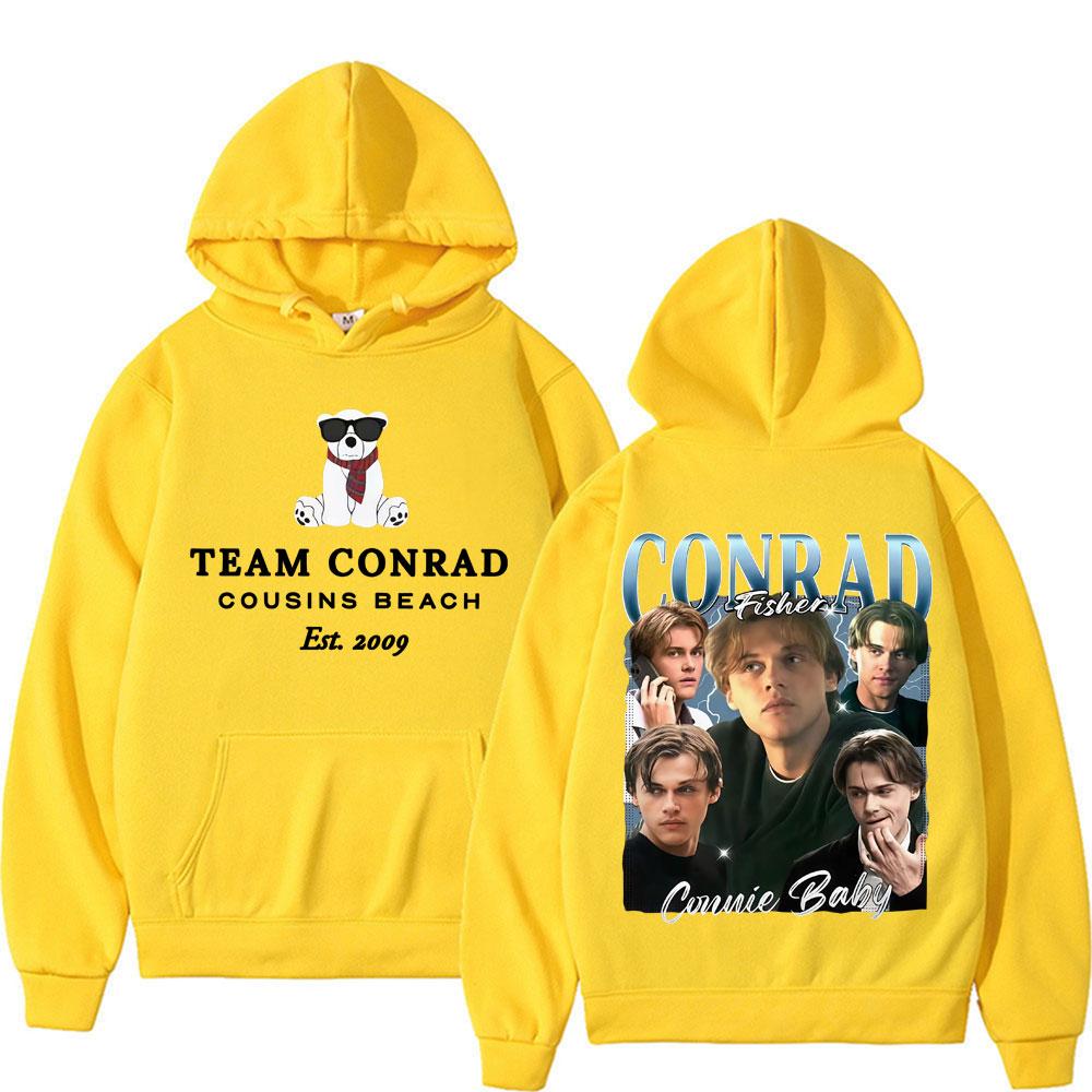 Unisex Woman'sTeam Conrad Cousins Beach Merch Hoodies Conrad Fisher Movie Y2k Sweatshirts Men Women Harajuku High Quality Oversized Pullovers