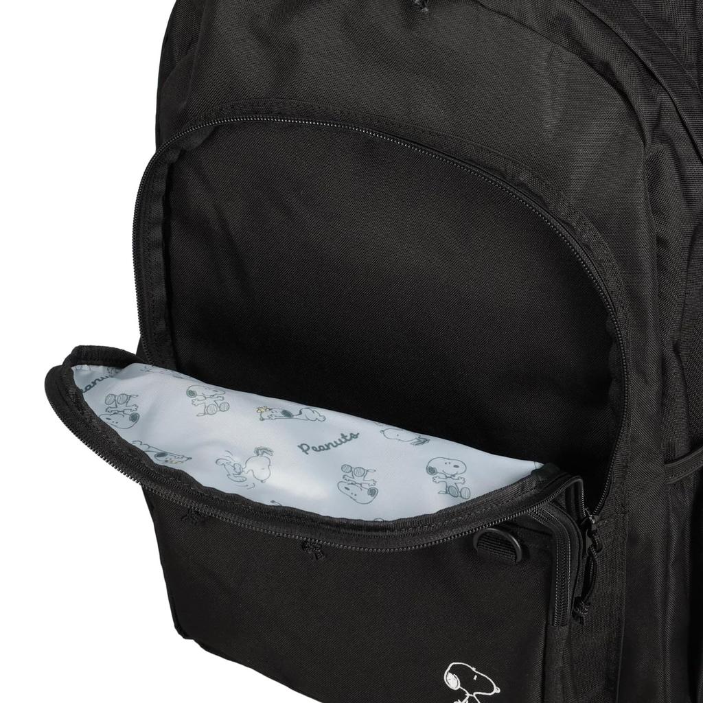 May Ocean Rucksack für Herren, 62122, Schwarz