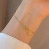 S925 Gold-Plated Minimalist Denim Bracelet - Simple, Versatile Ins Style