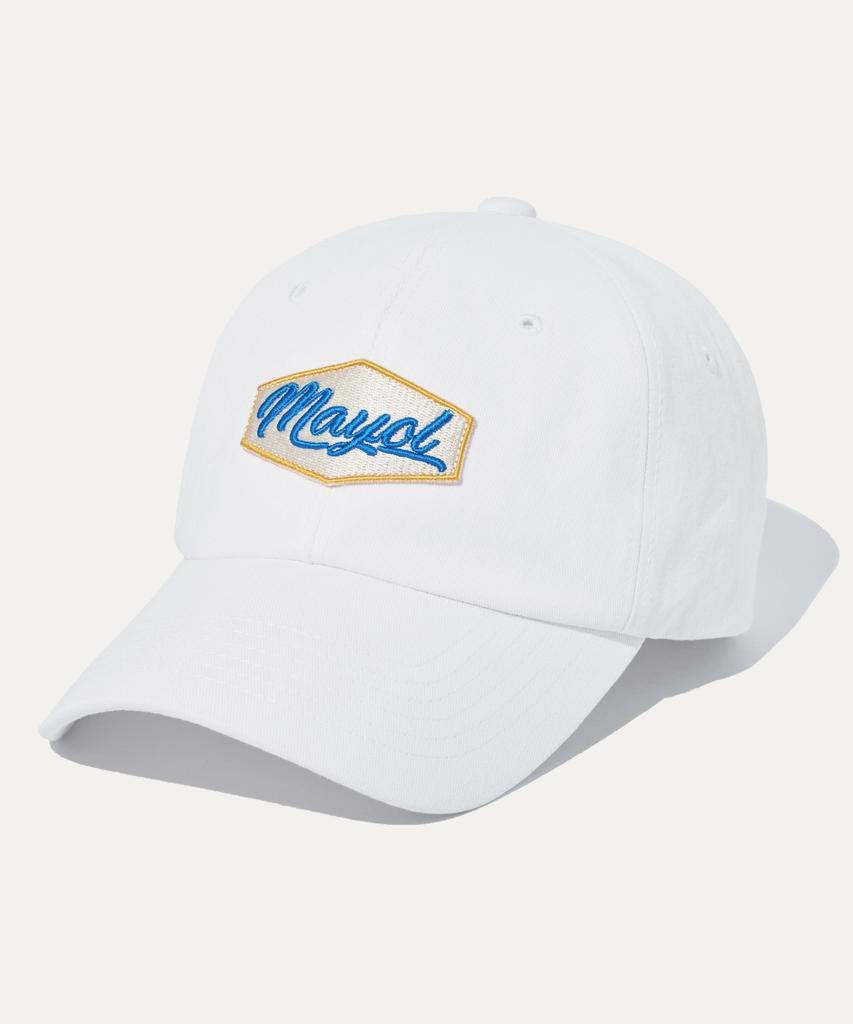 MAYOL Hexagonal Wappen Ball Cap_White