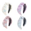 Holiday Themed Shell Faux Pearls Knot Hairband For Women Girls Beach Hair Accessories Suitable for Various Occasion