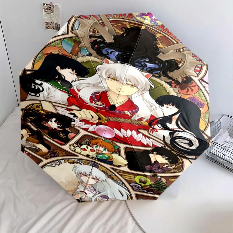 Fantasy Anime Artistry Folding umbrella Suitable for all seasons Suitable for all seasons Gift printing travel