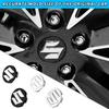 4PCS 54mm 58mm Car Badge Wheel Center Cap Hub Cover Replacement For Suzuki Grand Vitara Baleno GSX SX4 Swift Jimmy Alto Samurai