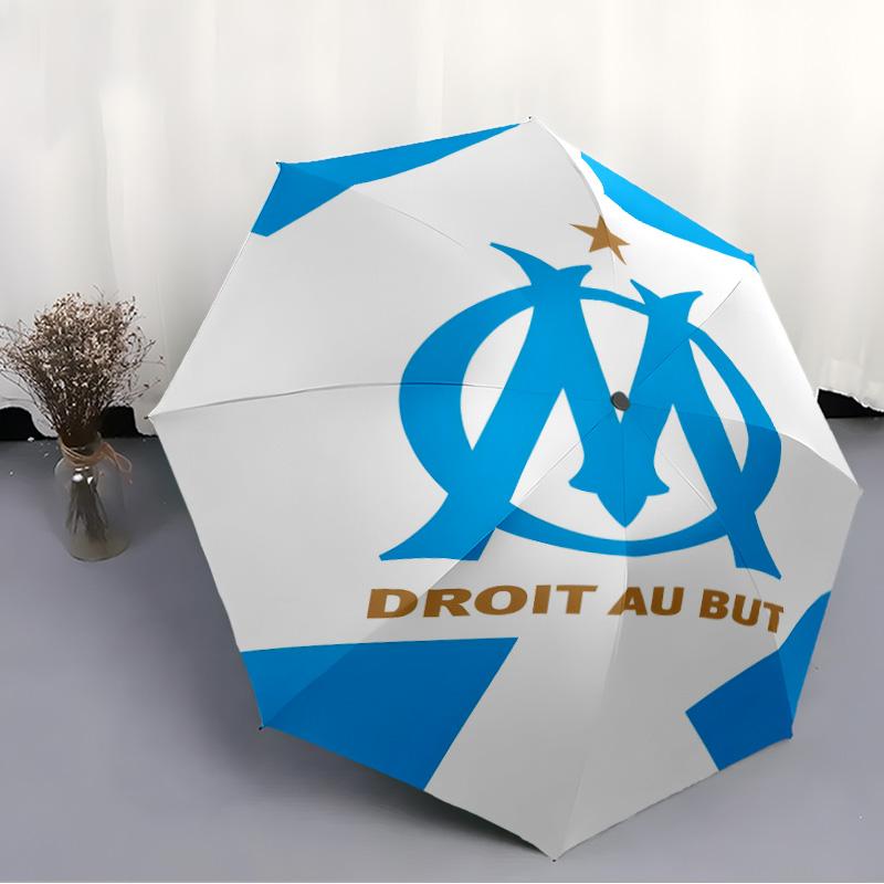 1pc Marseille Umbrella, Sun Protection, And UV Shielding. It Has Eight Sturdy Ribs for Outdoor Use And Perfect As a Holiday Gift