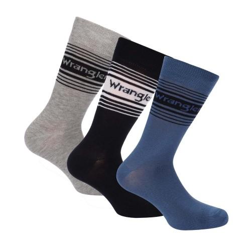 Wrangler Unisex Adult Socks (Pack of 3)