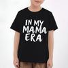 Children's Short Sleeve Tops Casual Print T Shirt Round Neck Pullover Blouse
