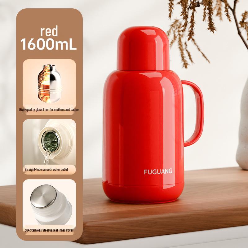 Fuguang Large Capacity Insulated Thermos Flask for Home, Office, or Dormitory Use