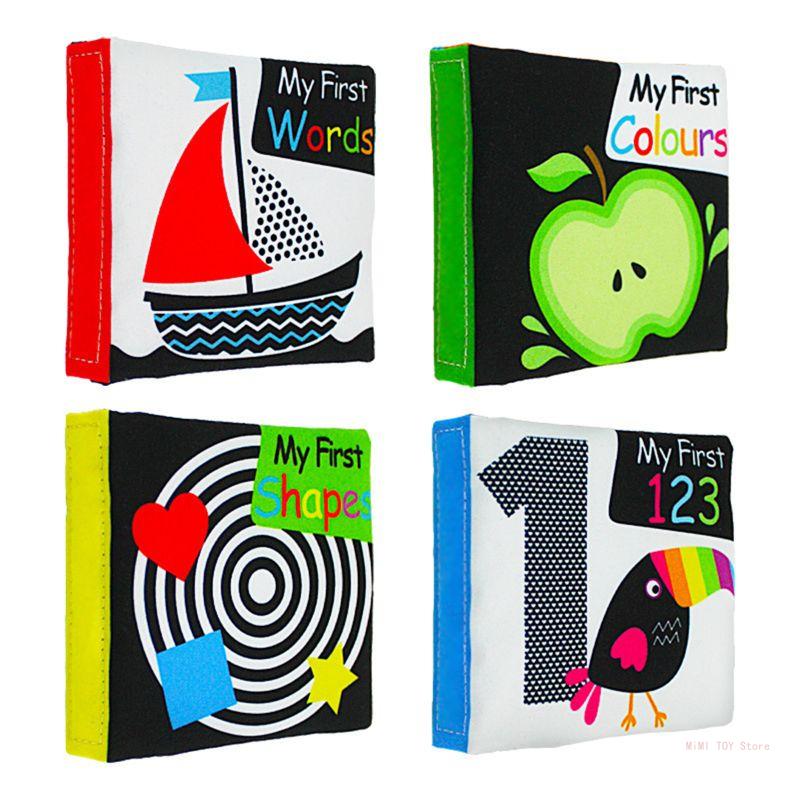 Baby Cloth Book Sensory Toy Activity Center Preschool Teaching Interactive Toy