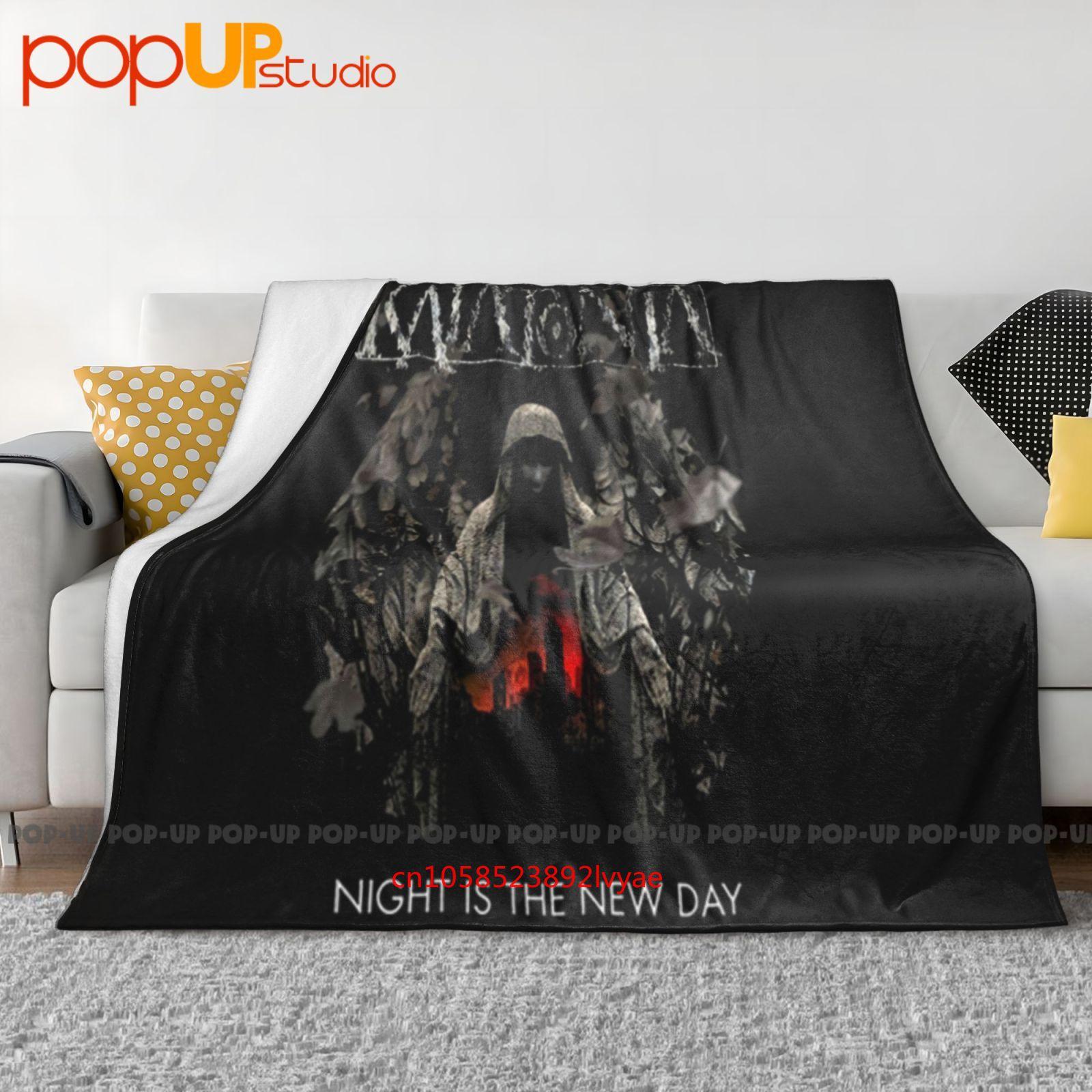 Katatonia-Night Is The New Day Прогрессивный Рок Ультра-Мягкое Одеяло Покрывало Зимнее Покрытие для Дивана Покрывала для Кровати Size: 75*100cm, Weight: 230 GSM
