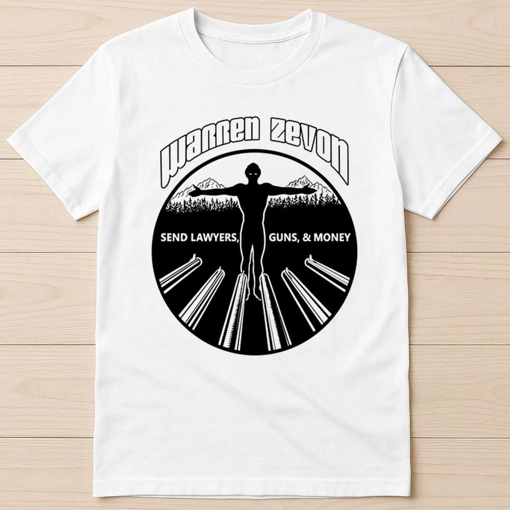 Warren Zevon Lawyers Guns Money 1970s Rock Music Gift Tee T Shirt 8059 S