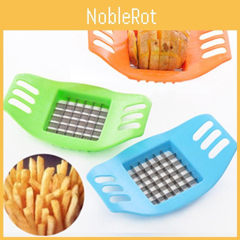 Durable Plastic And Stainless Steel French Fry Potato Chopper And Fruit Slicer