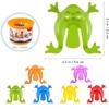 10-20Pcs Solid Color Jumping Frog Plastic Bouncing Frog Jumping Frog Children Educational Toy Gift For Kid Party Favors Birthday