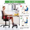 Footrest, Under-Desk Foot Rest, Adjustable Height, Six Angle Settings, ABS Material, Easy To Use, Stylish, for Telework, Home, Office, Black