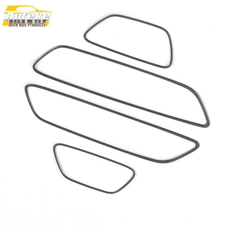 2020 Hannei Door Handle Decorative Ring & Buckle Frame Car Accessories