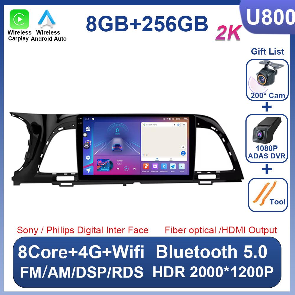 Car Android For KIA K4 2014 - 2017 2 din Multimedia Video Player Android Auto Mirror Link Bluetooth Touch Screen 8 Core 5G Wifi