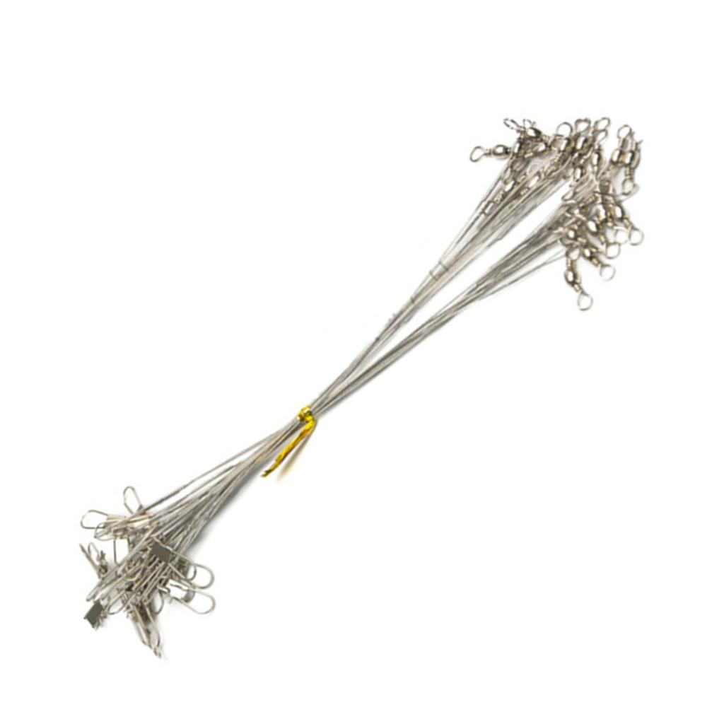 60PCS Fishing ers 15cm 20cm 25cm Steel Anti Bite Fish Wire ers Fishing Equipment Tackle Kit