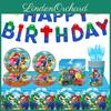 Super Mario Birthday Party Tableware Decorations Paper Plates Tablecloth Set For Kids Party Supplies