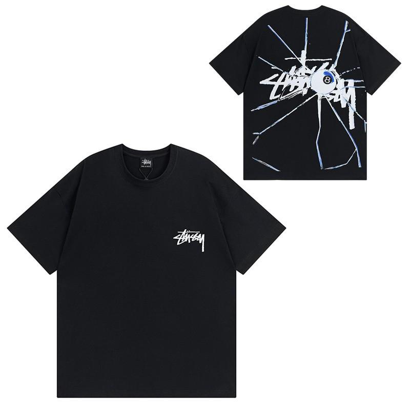 Camiseta de Algodón Streetwear para Hombre y Mujer Corte Holgado Manga Corta Camiseta Gráfica Casual Unisex Cuello Redondo