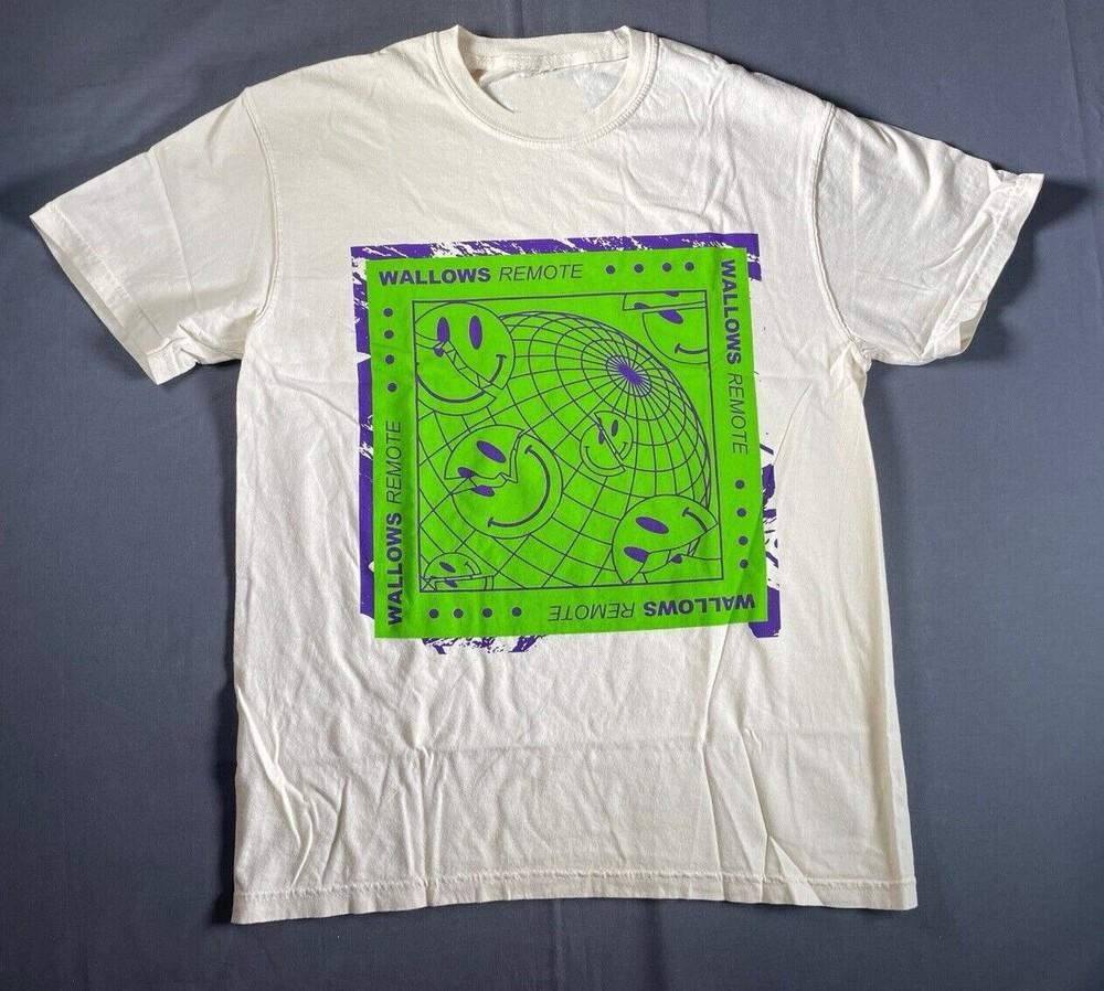 Wallows Shirt Adult Medium Remote 2020 Los Angeles Band BT665 Unisex T-Shirt M