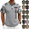 Men's Casual Button-Down Collar Short-Sleeve Shirt