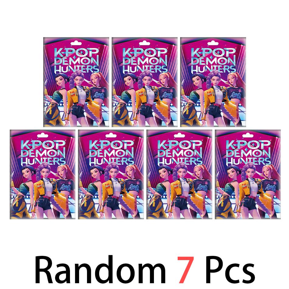 Kpop Dämonenjagd Box Serie 24 Stück Figurenmodell Spielzeug Cartoon Gaming Zubehör Schreibtischdekoration Halloween/Weihnachten für Kinder GeschenkK