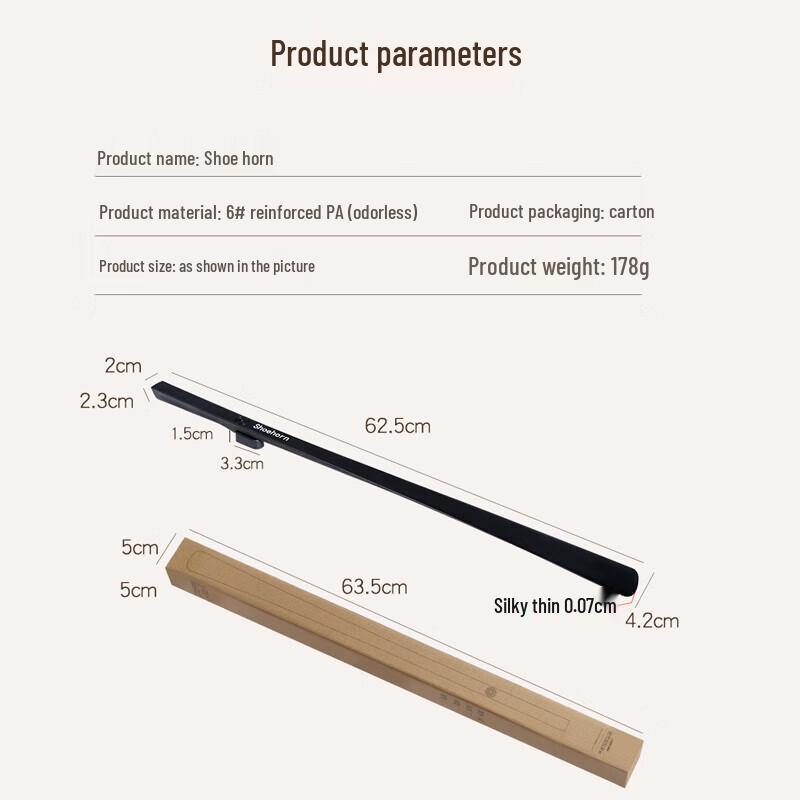 Long-Handled Magnetic Shoehorn