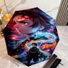 Japanese-style Cartoon Demon Slayer Kamado Tanjiro & Kamado Nezuko Umbrella Including Home Travel and Outdoor Activities Multi Functional Umbrella 27